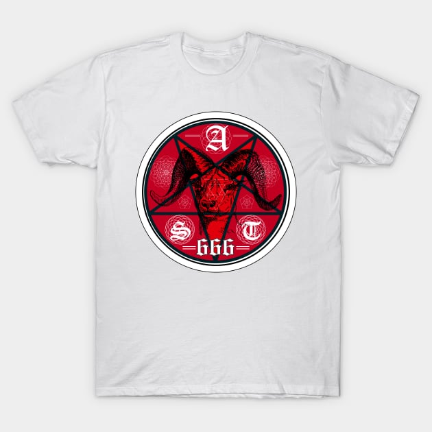 SATANIC T-Shirt by theanomalius_merch